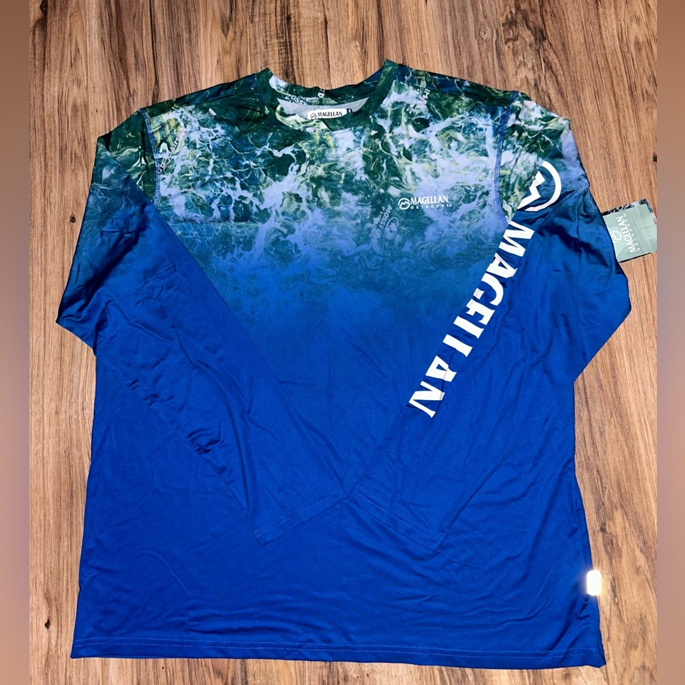BRAND NEW WITH TAGS Magellan Outdoors Fishing Shirt Large